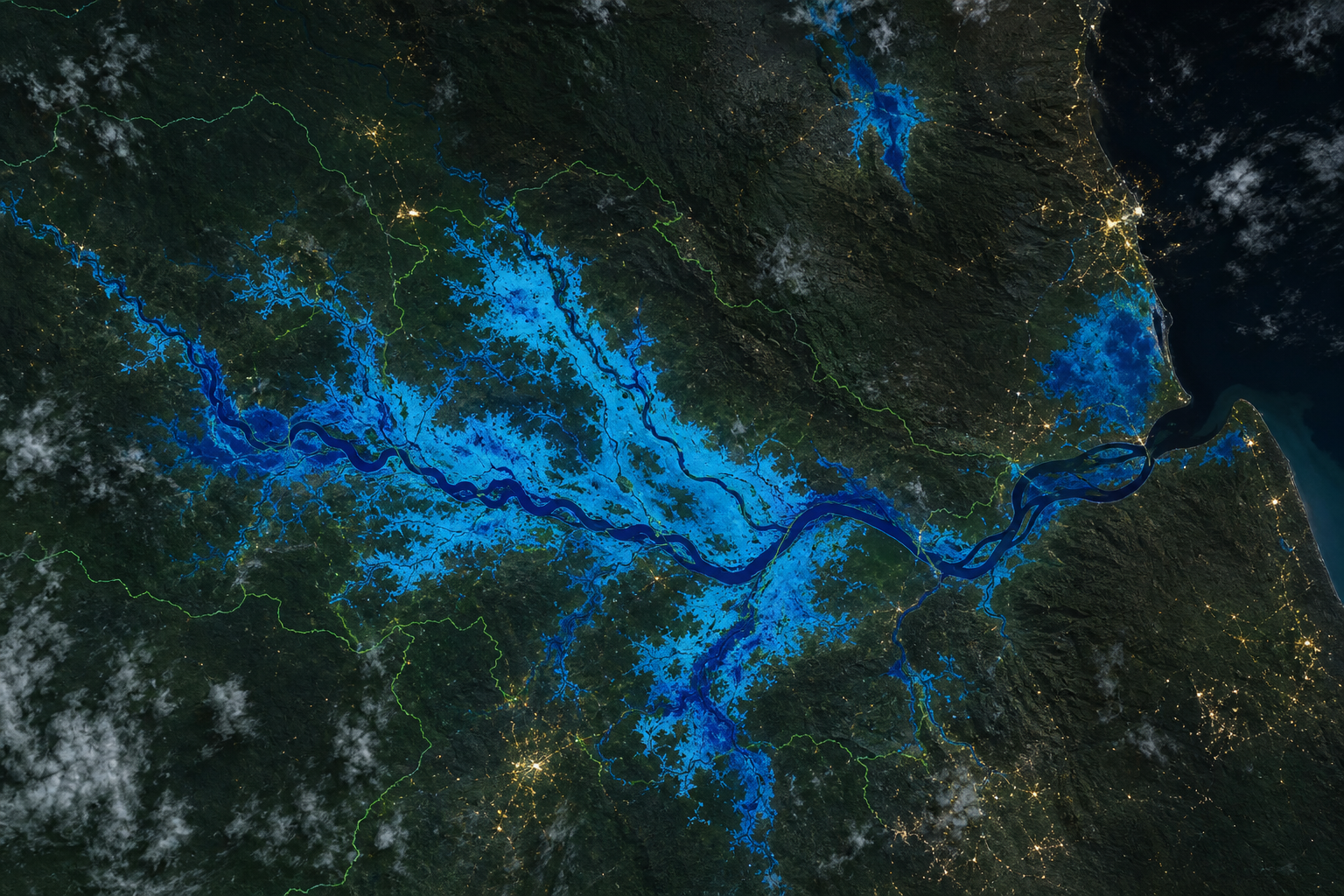 Cartographie inondations SAR